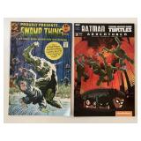 2 DC COMICS SWAMP THING SAGA #1 & BATMAN/TMNT ADVE