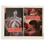 2 DYNAMITE COMICS VAMPIRELLA #2 & 15