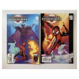2 MARVEL COMICS ULTIMATE SPIDER-MAN #118 & 119