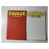 2 DYNAMITE COMICS SAVAGE TALES 2/#1