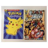 2 WIZARD COMICS POKEMON SPECIAL EDITION & AVENGERS