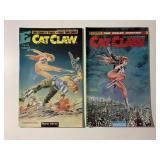 2 ETERNITY COMICS CAT CLAW #4 & 6