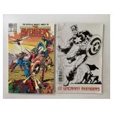 2 MARVEL COMICS THE AVENGERS #2 & UNCANNY AVENGERS