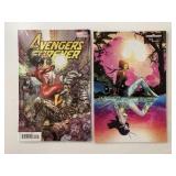 2 MARVEL COMICS AVENGERS FOREVER #4 & 8