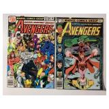 2 MARVEL COMICS THE AVENGERS # 181 & 186