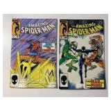 2 MARVEL COMICS THE AMAZING SPIDER-MAN #266 & 267