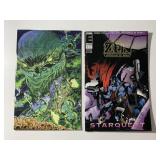 2 ENTITY COMICS JADE DRAGON #1 W/COA & ZEN NINJA S