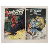 2 MARVEL COMICS DAREDEVIL #278 & RECKONING WAR #1