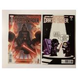 2 MARVEL COMICS STAR WARS DARTH VADER #1 & 2