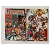 1 GOLDEN REALM & 1 HEROIC COMIC DREAM WEAVERS #1 &