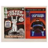 1 MERCURY & 1 A-V COMIC FAT NINJA #1 & THE SILVER