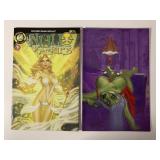 2 ACTION LAB COMICS THE NULLO FAERIES #2 & ZOMBIE