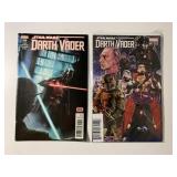 2 MARVEL COMICS STAR WARS DARTH VADER #1 & 9