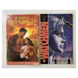 2 DC COMICS WATCHMEN #2 & HARLEY QUINN ROMANCES #1