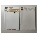 2 AMERICAN MYTHOLOGY COMICS ZORRO #1 & STARGATE AT