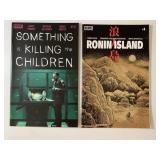 2 BOOM COMICS RONIN ISLAND #1 & SOMETHING IS KILLI