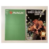 2 BOOM COMICS MAGIC #2 & SONS OF ANARCHY #2