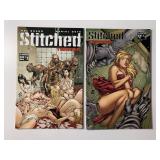 2 AVATAR COMICS STITCHED TERROR #1 & 2