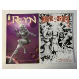 2 IMAGE COMICS REYN #7 & THE MAGIC ORDER 2 #6