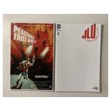 2 DC COMICS PEACEMAKER TRIES HARD! #4 & JLU #12