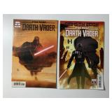 2 MARVEL COMICS STAR WARS DARTH VADER #22 & 25