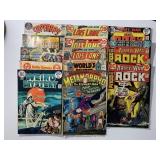 13 ASSORTED DC COMICS LOWER GRADE SEE PHOTOS