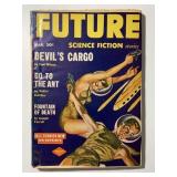 FUTURE SCIENCE FICTION MARCH 1952 PULP