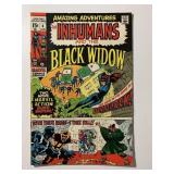 MARVEL COMICS THE INHUMANS AND THE BLACK WIDOW #4