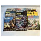 1955 FULL YEAR FANTASTIC UNIVERSE PULP DIGEST