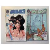 2 RADIO COMICS MILK! #8 & 9 ADULT READ