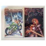2 ANARCHY COMICS VAMPI #13 & 14