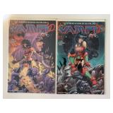 2 HARRIS COMICS VAMPI #8 & 9