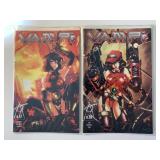 2 ANARCHY COMICS VAMPI #17 & 18
