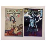 2 ACTION LAB COMICS ZOMBIE TRAMP #3 & 4 ADULT READ