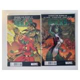 2 MARVEL COMICS FALL OF THE HULK #1 & 2