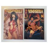 2 HARRIS COMICS VAMPIRELLA #1 & 2