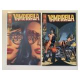 2 HARRIS COMICS VAMPIRELLA #1 & 2