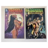 2 HARRIS COMICS VAMPIRELLA DEATH DESTRUCTION # 1,2