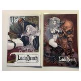2 BOUNDLESS COMICS LADY DEATH 2/#1 ANNUAL