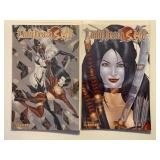 2 AVATAR COMICS LADY DEATH/SHI #1 & 2