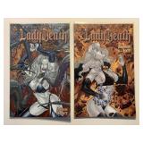 2 AVATAR COMICS LADY DEATH ABANDON ALL HOPE #3 & 4