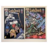 2 CHAOS LADY DEATH COMICS
