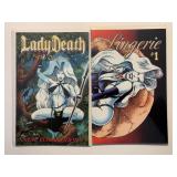 2 CHAOS LADY DEATH COMICS SEE DESCRIP