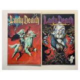 2 CHAOS COMICS LADY DEATH