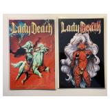 2 CHAOS LADY DEATH COMICS