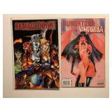 2 CHAOS COMICS PURGATORI & VAMPIRELLA