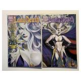 2 CHAOS COMICS LADY DEATH TRIBULATION #2 & 3