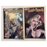 2 CHAOS LADY DEATH COMICS