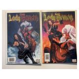 2 CHAOS COMICS LADY DEMON #1 & 2