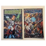 2 CHAOS COMICS ARMAGEDDON! #1 & 2